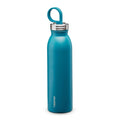 Aladdin Chilled Thermavac Stainless Steel Water Bottle 0.55L Aqua Blue  Insulated Metal Water Bottle  Keeps Cold for 9 Hours 