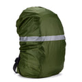 Silfrae Waterproof Rucksack Cover Backpack Rain Cover 30L-100L for Travel Climbing Hiking (Army Green-Reflective, 90L-100L)