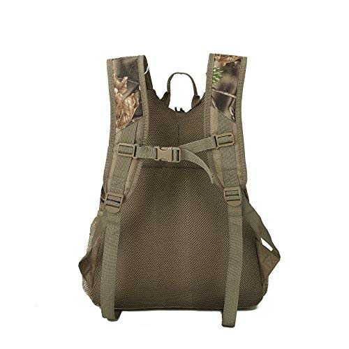Auscamotek Camo Backpacks For Hunting Accessories Fishing Hiking Camping Camouflage Bag Small Day Pack For Men - Woodland Camo