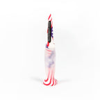 Flex Tee Flexible Usa Stars And Stripes American Flag Camo Plastic Golf Tees - 8 Pack - Assorted Sizes - Patriot Pack