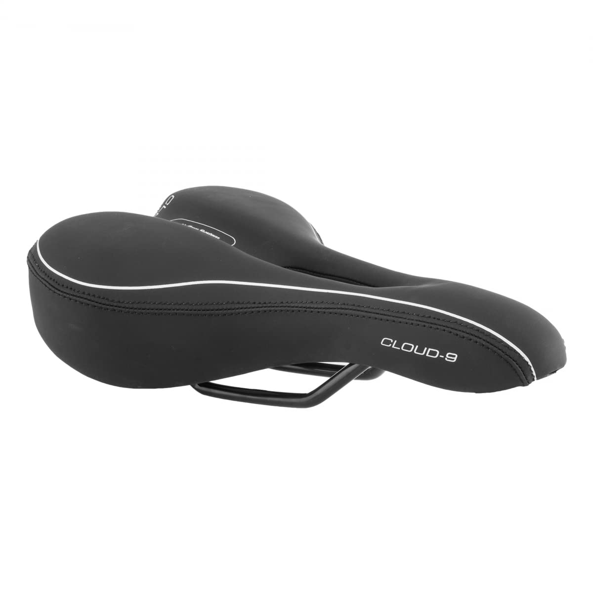 Sunlite Cloud-9, Bicycle Non-Suspension Sport Saddle, Sport Select Mens, Black