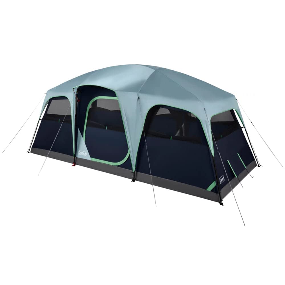 Coleman SUNLODGE TENT 8P CABIN BLU NIGHT C001