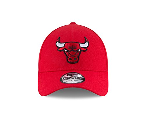 New Mens Era Nba Chicago Bulls The League 9Forty Adjustable Cap, Red, One Size