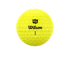 Wilson Staff Duo Optix Golf Ball - Yellow