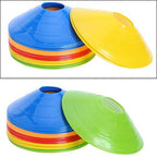 25 Pcs Pro Disc Cones - Training Cones Agility Soccer Cones With Carry Bag For Training, Soccer, Football, Basketball,Kids And O