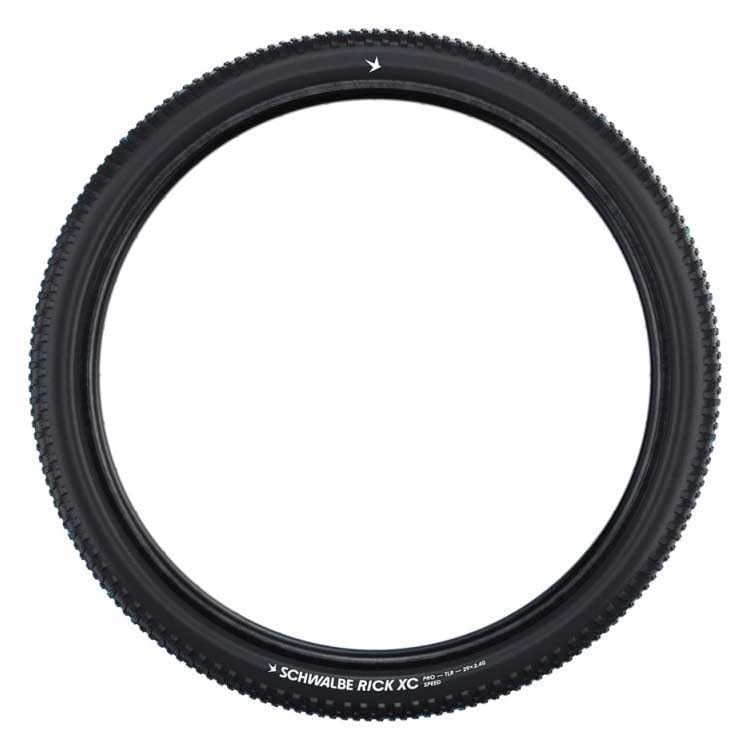 Schwalbe Rick Xc Pro Tire - 29 X 2.25, Tubeless, Folding, Black, Evolution Line, Pro, Addix Speedgrip