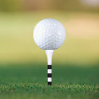 Zivisk Wooden Golf Tees 2-3/4 Inch 100 Count, 2.75'' Long Golf Wood Bamboo Tees(White,70Mm)