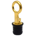 Sea-Dog Brass Snap Handle Drain Plug - 1-1/4''