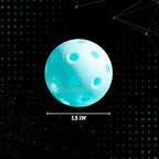 Bandit Sports Mini Popper Plastic Baseballs, Made of Impact-Resistant and Rebounding Material, Perfect Practice Baseballs & Hitt