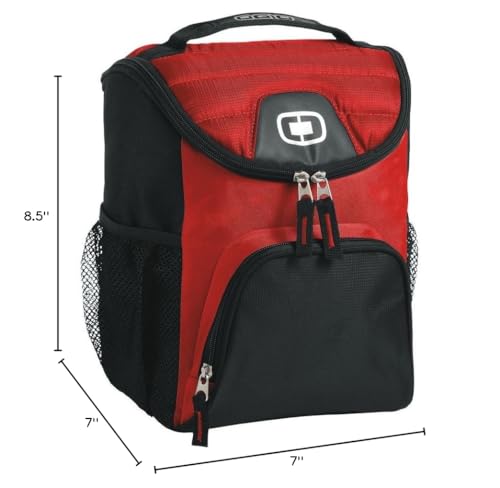 Ogio Chill 6-12 Can Cooler, Red