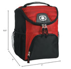 Ogio Chill 6-12 Can Cooler, Red