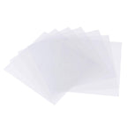 Banltre 32 Pieces 6 Mil Transparency Blank Template Material Stencils Mylar For Cutting Paper Clear Sheet 12 A 12 Inch (32-6 Mil