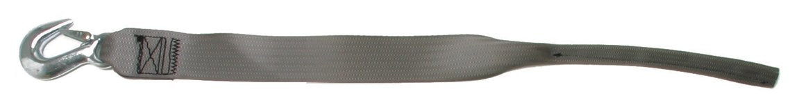 Boatbuckle F07674 Winch Strap With Hook And Safety Latch - 2'' X 20', 1,333 Lbs Safe Working Load, 4,000 Lbs Break Strength, Hea