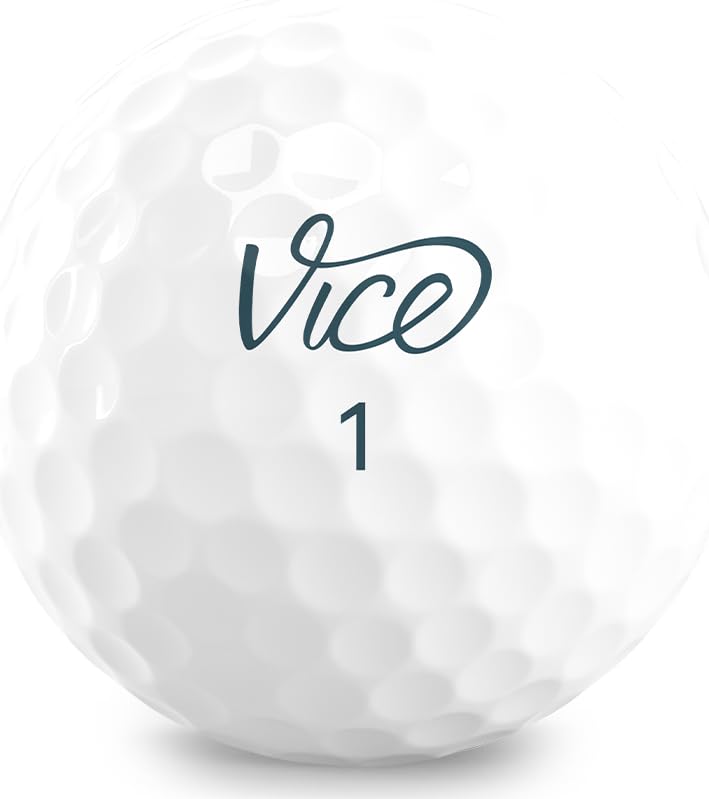 Vice Tour Golf Balls, White (One Dozen)