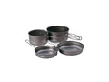 Snow Peak Titanium Multi Compact Cookset - Ultralight Camping Cookware Set With Pots & Frying Pans - Titanium Cookset For Outdoo