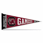Rico Industries Ncaa South Carolina Gamecocks Exclusive 12'' X 30'' Felt Wall D  Cor Pennant - Great For Home/Bed Room/Man Cave