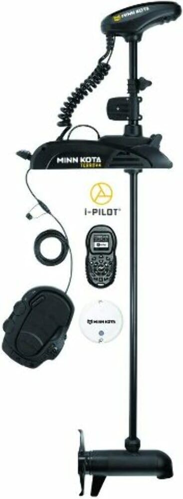 Minn Kota 1358894 Terrova Freshwater Electric-Steer Bow-Mount Trolling Motor With Universal Sonar 2 & I-Pilot Gps, 80 Lbs Thrust