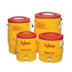 Igloo 385-48153 Heat Stress Solution Water Coolers, 5 Gal, Red/Yellow