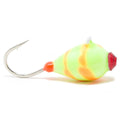 Clam Corporation 14420 Swirl Drop, Size 10 7/64oz, Chart/Orange Swirl
