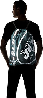 FOCO New York Jets NFL Big Logo Drawstring Backpack