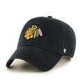 Nhl Chicago Blackhawks Mens Clean Up Cap, Black, One Size