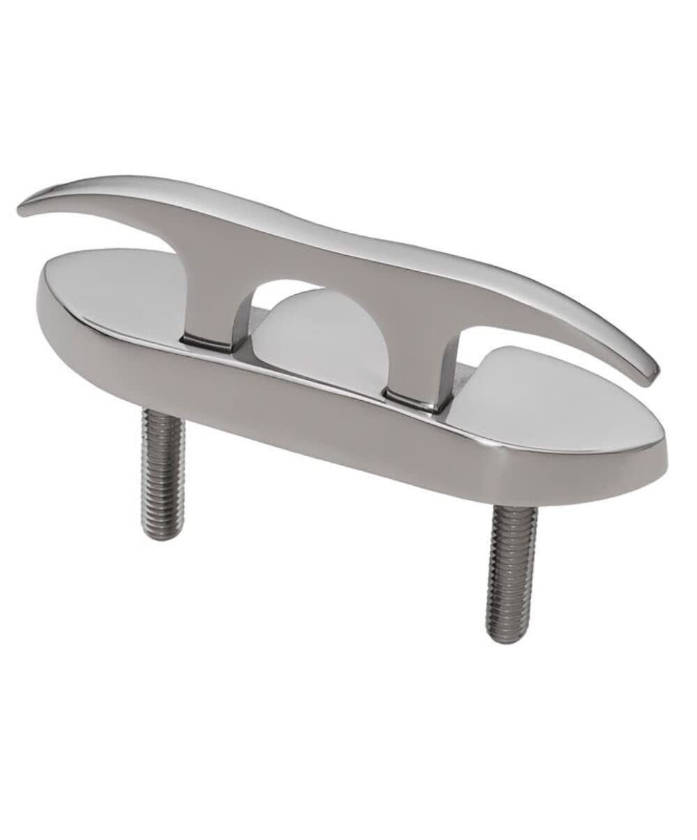 Whitecap Folding Cleat - Stainless Steel Studded - 4-1/2''