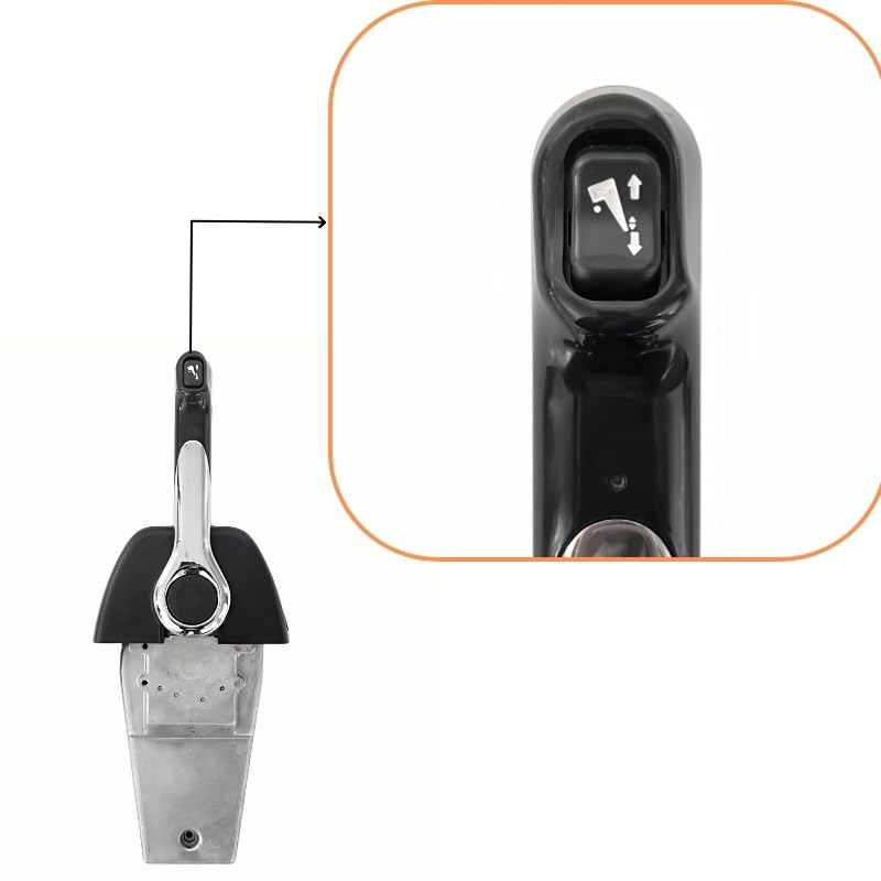 Boatcon 704 Single Binnacle Remote Control Box 704-48205-P1 Console Top Mount For Yamaha Outboard Engine Push To Open
