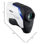 Nikon Coolshot Proii Stabilized Golf Rangefinder  Waterproof & Stabilized Laser Rangefinder With Slope, Oled Display And 5 Year