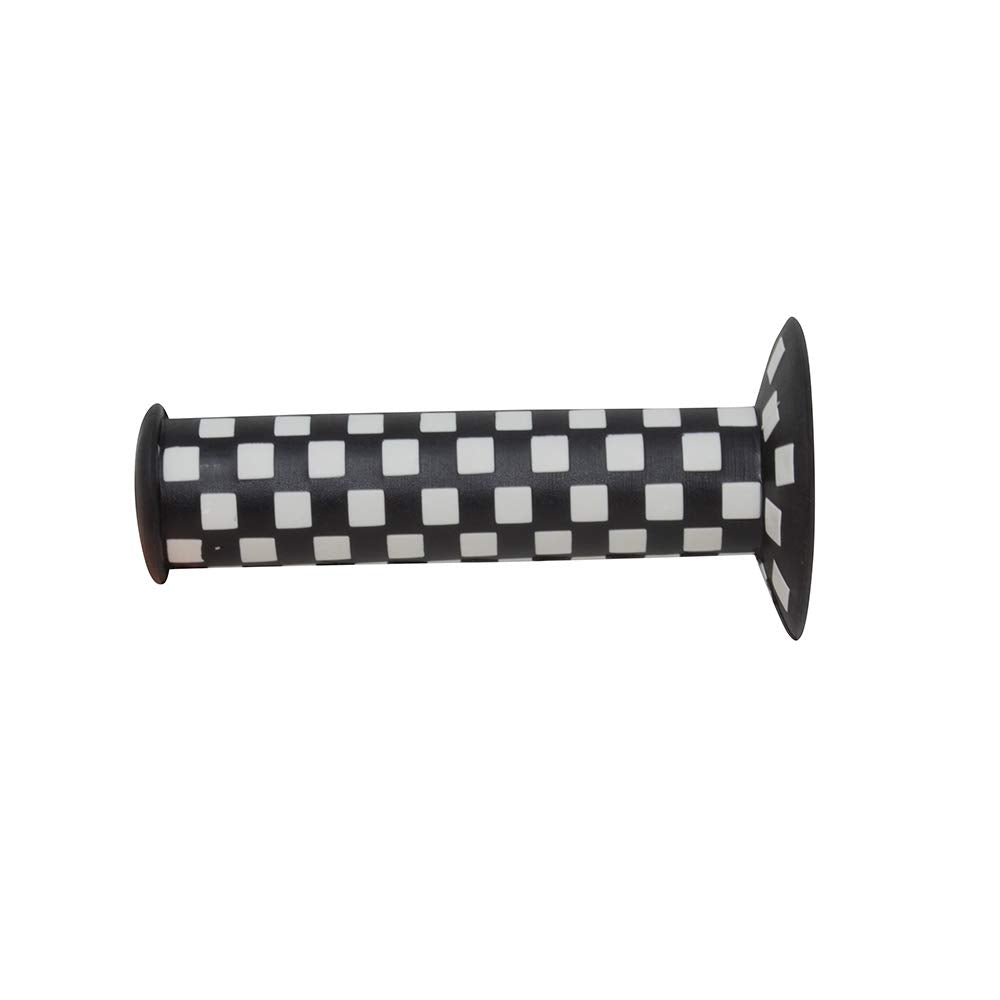 Fenix Vintage Checkered Bmx Bicycle Grips, (Black/White)