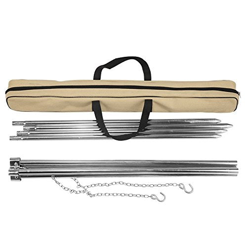 Camping Moon Campingmoon 29.5-Inch Length Canvas Pole Case Carrying Bag Tripod Stand Storage Case Mt-130-B