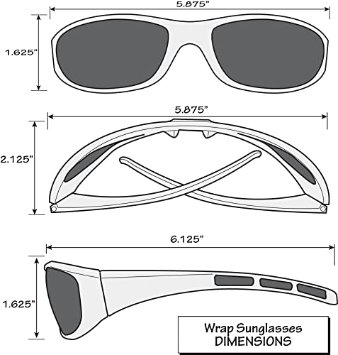 Siskiyou Gifts Co, Inc. 2Fsg155Nfl Seattle Seahawks Wrap Sunglasses