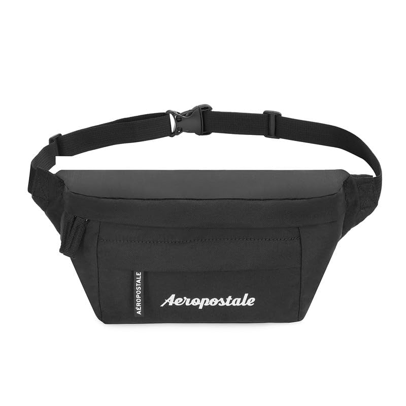 Aeropostale Arbor Unisex Waist Pouch Bags & Cases  Black