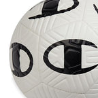 Champion Playmaker Soccer Ball (Size 5, White/Black) - 12-Panel Design, Enhanced Control, Durable TPU Cover & Butyl Bladder, for
