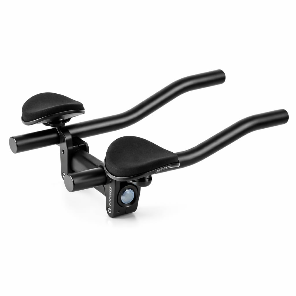 SPYMINNPOO T Handlebar Aero Bars,Bike Handlebars Triathlon Cycling Rest Handlebar Aerobars for Road