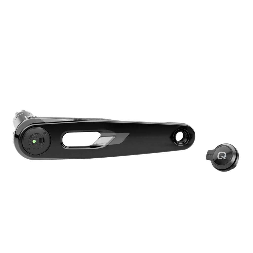 SRAM Rival AXS Left Crank Arm and Power Meter Spindle Assembly - 172.5mm, 12/13-Speed, Dub PM Spindle, Black, E1