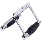 Cap Barbell Deluxe Double D Handle With Rubber Handgrips