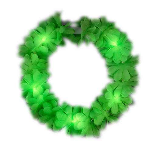blinkee St Patricks Day green Flower crown