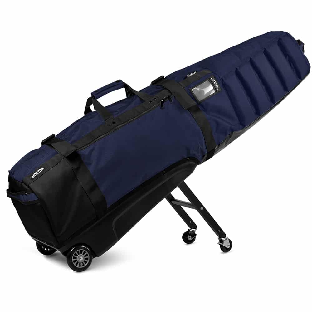 Sun Mountain Clubglider Meridian - Prestigious Golf Bag With Wheels For Ultimate Convenience - Heavy Duty Golf Travel Bag With D