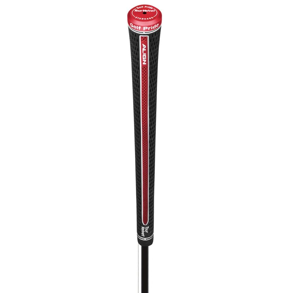 Golf Pride Tour Velvet Align Midsize Golf Grips , Black