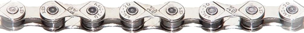 Kmc X9 9-Speed X-Series Bicycle Chain | Compatible With Shimano, Sram, Campagnolo And All Major Systems | Silver