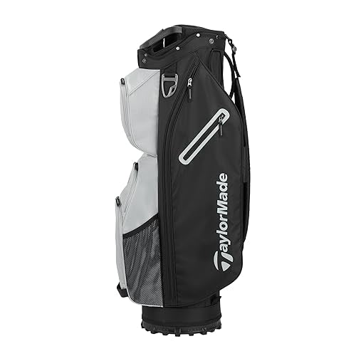 TaylorMade Golf 2023 Black/Gray Classic Cart Golf Bag