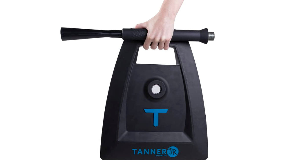 Tanner Jr. Batting Tee for Kids and Toddlers. Durable Youth T Ball Tee T Ball Stand with Easy Height Adjustments and Flexible Ru