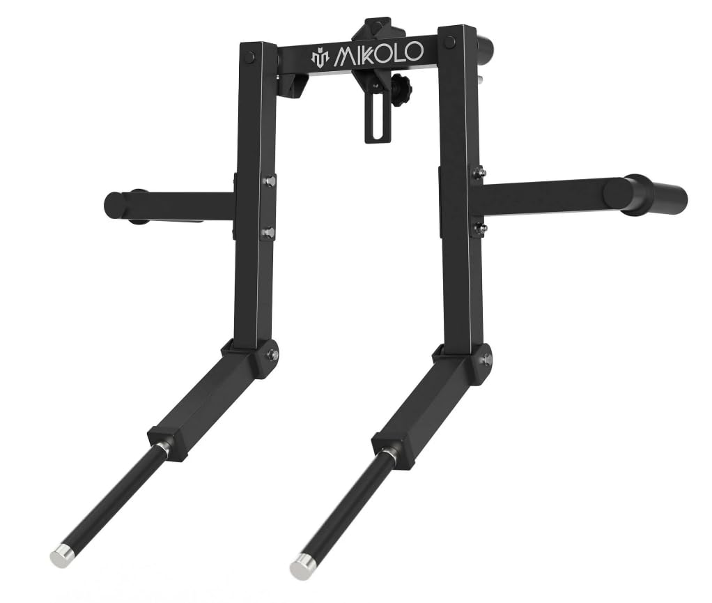 Mikolo Lateral Raise Attachment For Squat Rack, Standing Lateral Raise Machine With 1 '' Holes, Power Rack Cage Attachment, Uppe