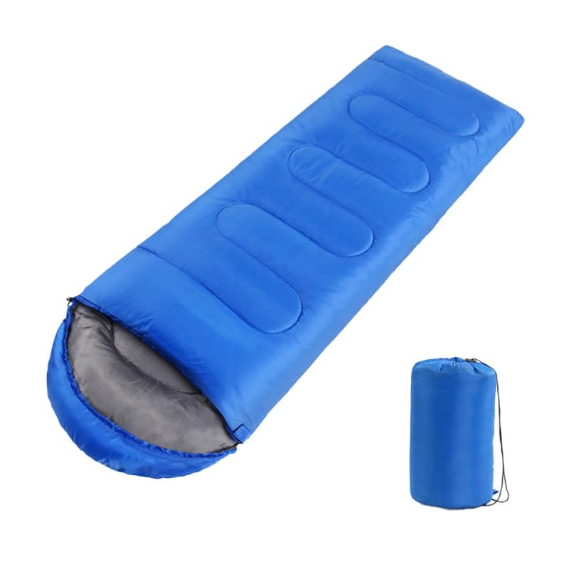 Wind Tour 3 Season Lightweight Waterproof Sleeping Bag Indoor & Outdoor Spliceable Single Sleeping Bag 1.0Kg For Hiking Backpack