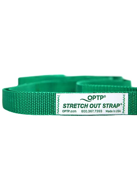 Optp The Original Stretch Out Strap With Exercise Poster, Usa Made Top Choice Stretch Out Straps For Physical Therapy, Yoga Stre