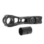 Cysky Bike Stem Universal 31.8Mm And 25.4Mm Adjustable  90 Degree 145Mm Mtb Stem Bike Stem Riser Short Handlebar Stem For Mounta