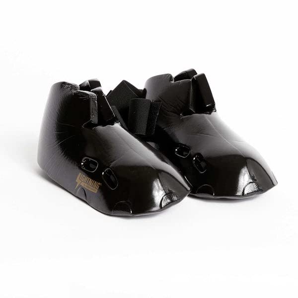 Pro Force Lightning Kicks Sparring Shoes/Footgear - Black - Size 7-7 1/2 | Small