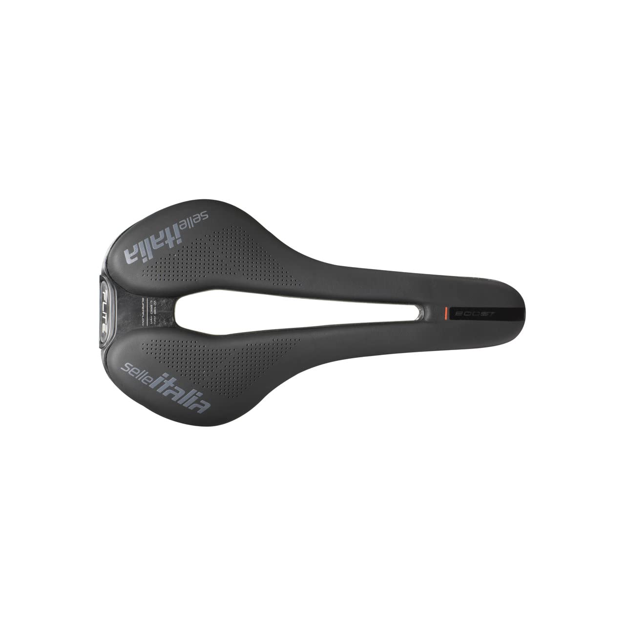 Selle Italia, Flite Boost Kit Carbonio, Saddle, 248 x 130mm, Unisex, 173g, Black