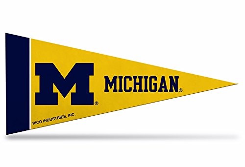 Rico Michigan Wolverines 8 Piece Mini Pennant Set