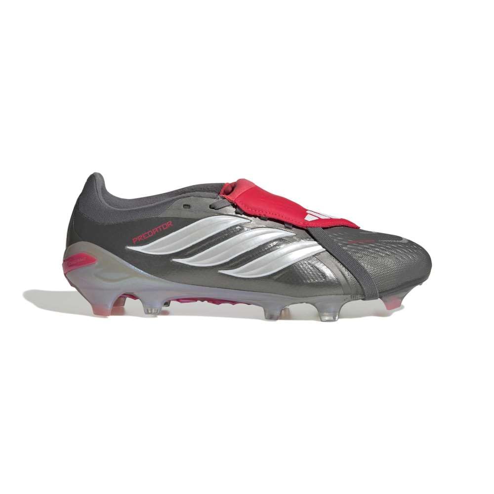 adidas Unisex Predator PRO FT FG Iron met.Zero met./Lucid red 11 US